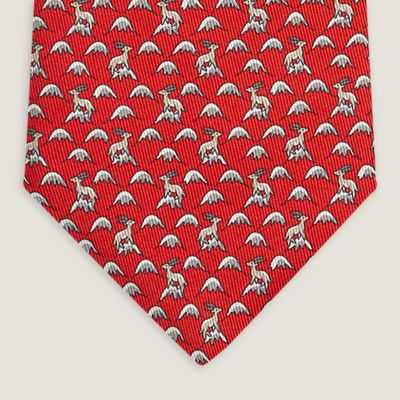 H Cheval tie 7 cm | Hermès USA